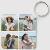 Porte-clés Créez votre propre collection de photos 4 (Dos)