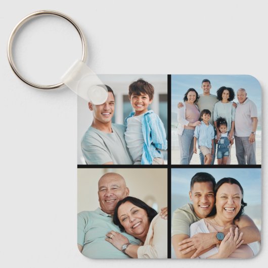 Porte-clés Créez votre propre collection de photos 4 (Recto)