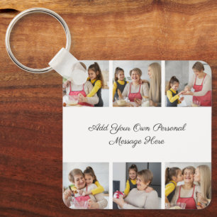 Porte-clés Créez votre propre collection de photos 6 Ajouter 