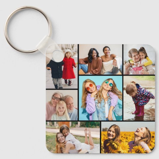 Porte-clés Créez votre propre collection de photos 8 (Recto)