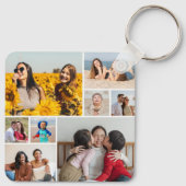Porte-clés Créez votre propre collection de photos 8 (Dos)