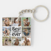 Porte-clés Créez votre propre collection de photos 8 Meilleur (Dos)