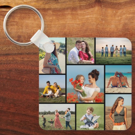 Porte-clés Créez votre propre collection de photos 9 (Recto)