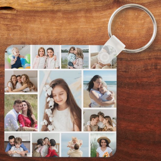 Porte-clés Créez votre propre collection photo 13 (Verso)