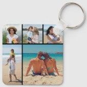 Porte-clés Créez votre propre collection photo 5 (Dos)