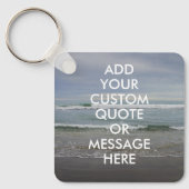 Porte-clés Créez votre propre devis (Recto)