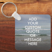 Porte-clés Créez votre propre devis (Recto)