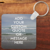 Porte-clés Créez votre propre devis (Verso)