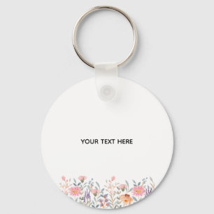 Porte-clés Créez Votre Propre Floral
