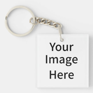 Porte-clés Créez Votre Propre Image Personnalisée Ici