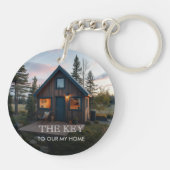 Porte-clés Créez votre propre La clé de ma petite photo d'int (Dos)