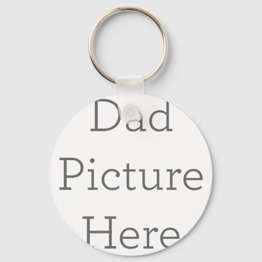 Porte-clés Créez votre propre papa photo cadeau Porte - clé c (Recto)
