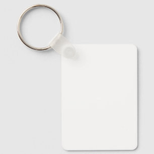 Porte-clés Créez votre propre personnalisation blanche