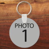 Porte-clés Créez votre propre PHOTO (Recto)