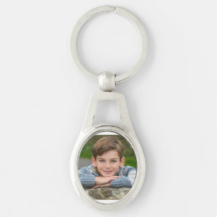 Porte-clés Créez Votre Propre Photo De Fils Personnalisée Dou