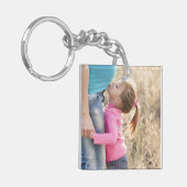 Porte-clés Créez votre propre photo double face 2 Télécharger (Devant gauche)