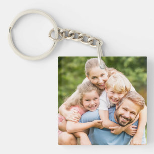 Porte-clés Créez Votre Propre Photo Image Personnalisée DIY