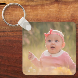 Porte-clés Créez Votre Propre Photo Moderne Enfants Enfants P