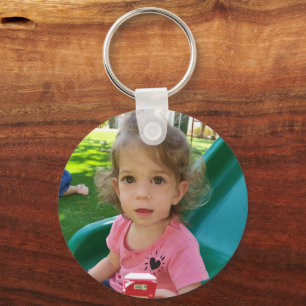 Porte-clés Créez Votre Propre Photo Moderne Enfants Enfants P