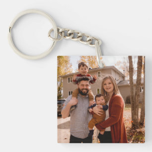 Porte-clés Créez Votre Propre Photo Personnalisée Image DIY