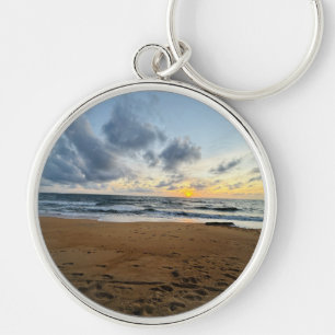 Porte-clés Créez votre propre photo Simple moderne riz solair