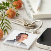 Porte-clés Créez votre propre Selfie Super Extraordinaire (Devant Droit)