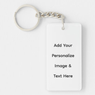 Porte-clés créez votre propre texte personnalisé personnalise