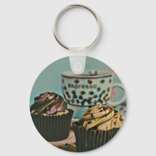 Porte-clés Crème glacée au chocolat