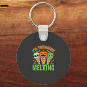 Porte-clés Crème Glacée Fondante Halloween (Recto)