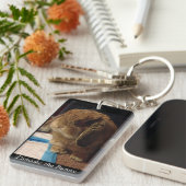 Porte-clés Crêpe le porte - clé de lapin (Devant droit)