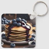 Porte-clés Crêpes aux bleuets (Dos)