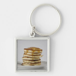 Porte-clés Crêpes avec le sirop