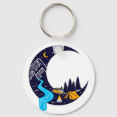 Porte-clés Crescent Moon Adventure Camping (Verso)