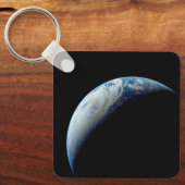 Porte-clés Crescent Terre De La Mission Apollo 4. (Recto)