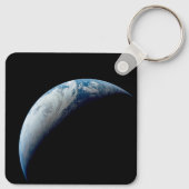 Porte-clés Crescent Terre De La Mission Apollo 4. (Dos)