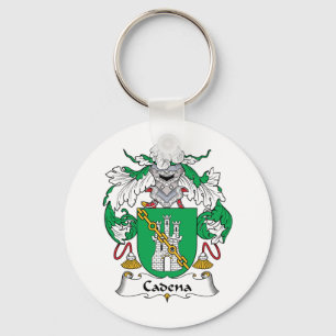 Porte-clés Crest de la famille Cadena