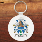 Porte-clés Crest de la famille Felber (Recto)