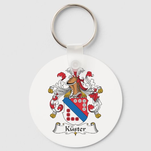 Porte-clés Crest de la famille Kuster (Recto)