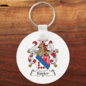 Porte-clés Crest de la famille Kuster (Recto)