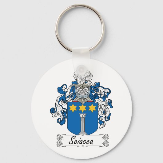 Porte-clés Crest de la famille Sciacca (Recto)