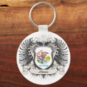 Porte-clés Crest de l'Illinois (Recto)