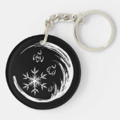 Porte-clés Crest d'hiver (Dos)