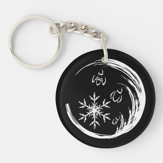 Porte-clés Crest d'hiver (Devant)