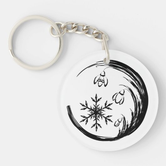 Porte-clés Crest d'hiver (Devant)