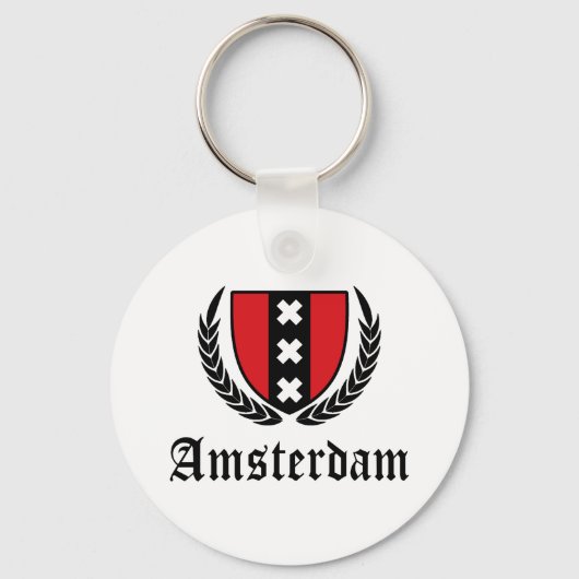 Porte-clés Crête d'Amsterdam (Recto)
