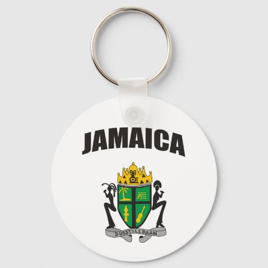 Porte-clés Crête de Dusstilldaan, porte - clé de Jamaïque (Recto)