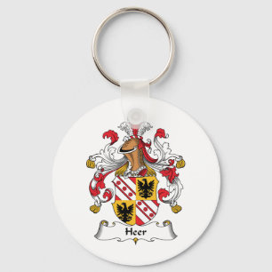 Porte-clés Crête de famille de Heer