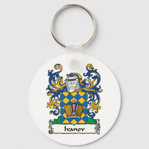 Porte-clés Crête de famille d'Ivanov