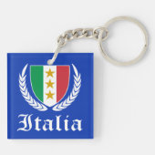 Porte-clés Crête d'Italie (Dos)