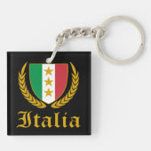 Porte-clés Crête d'Italie (Dos)